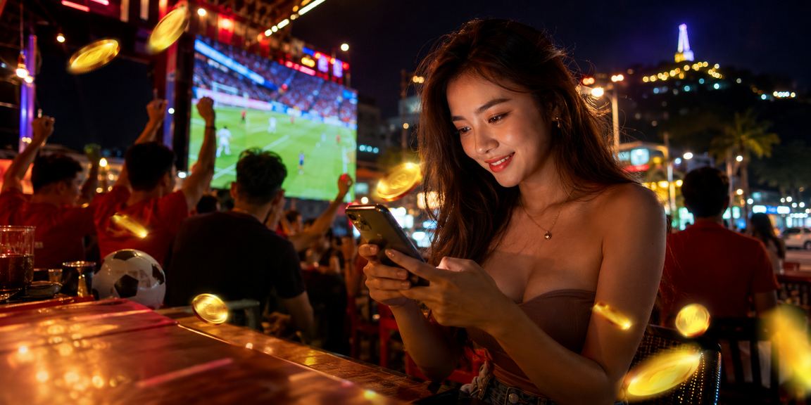Người dùng Việt Nam kiểm tra tài khoản cá cược trên điện thoại